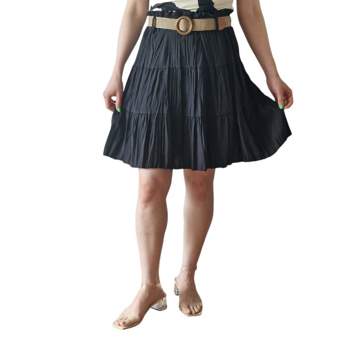 Women’s Skirt with Belt - Melorin Moda Italy
