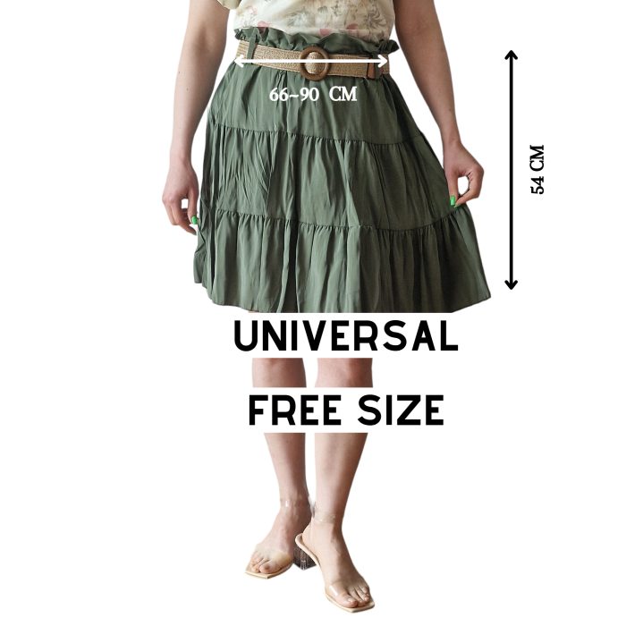 Women’s Skirt with Belt - Melorin Moda Italy