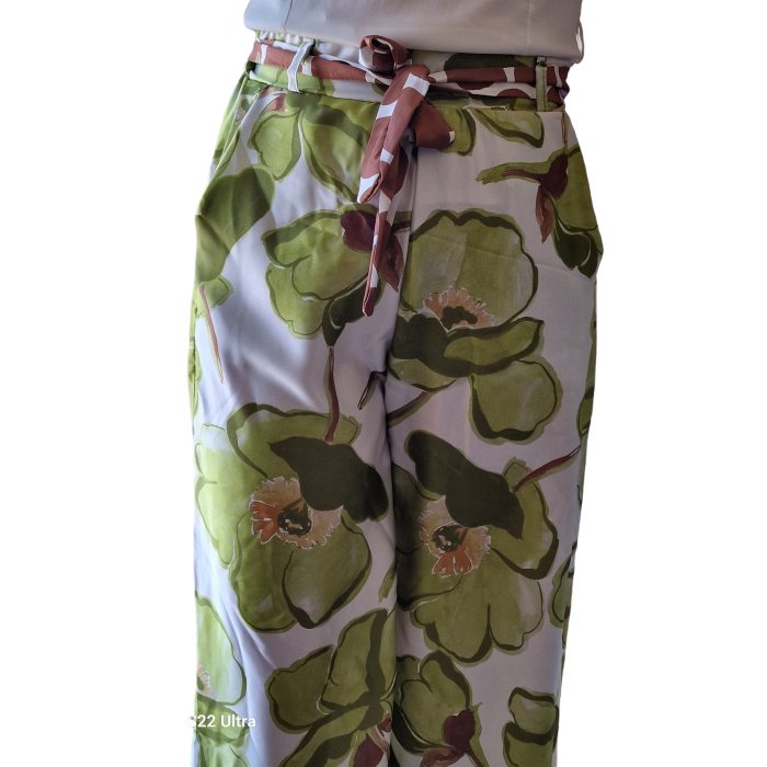 Women’s Trousers with Belt - Melorin Moda Italy